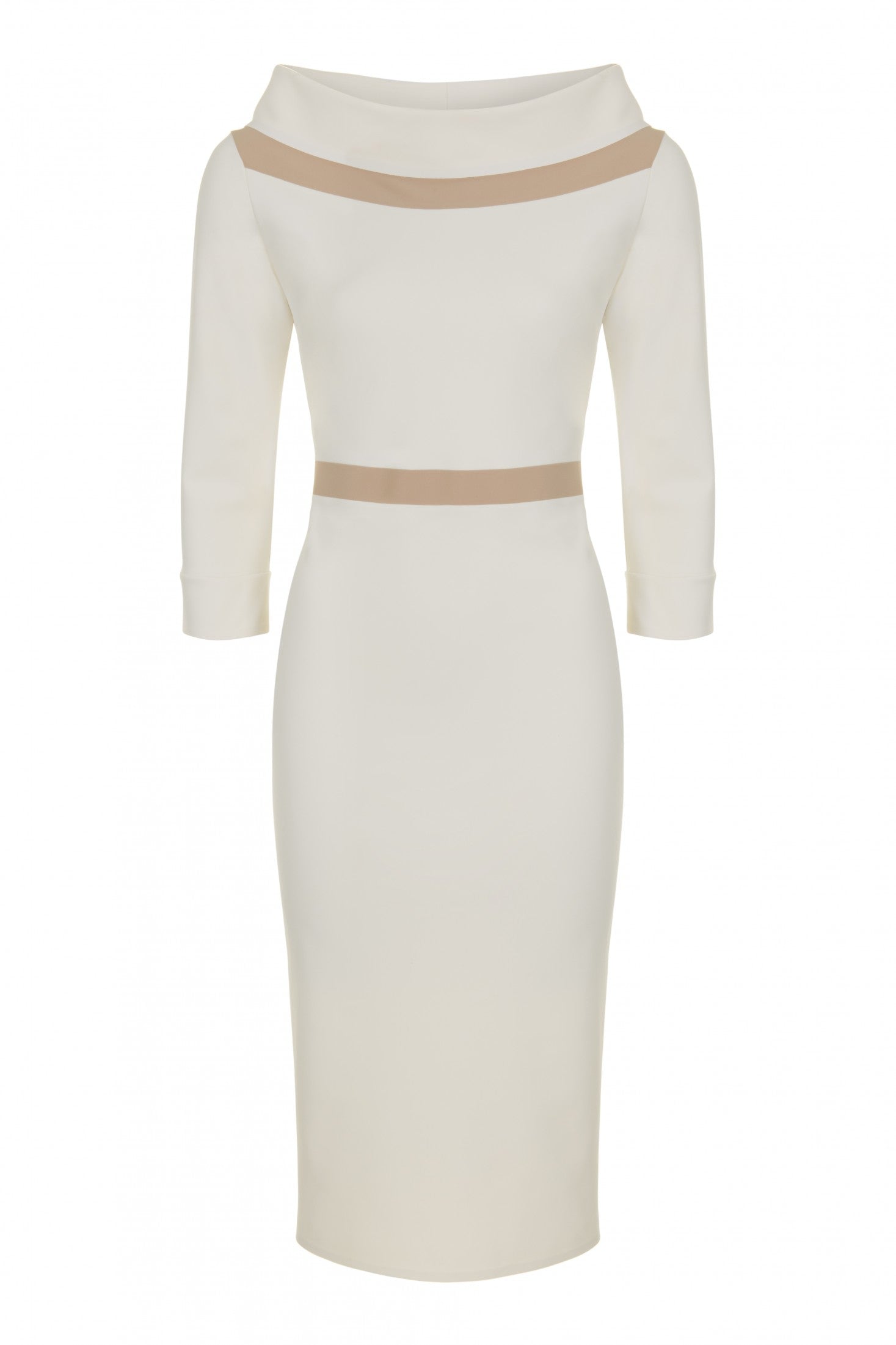 Ava Contrast Detail Dress