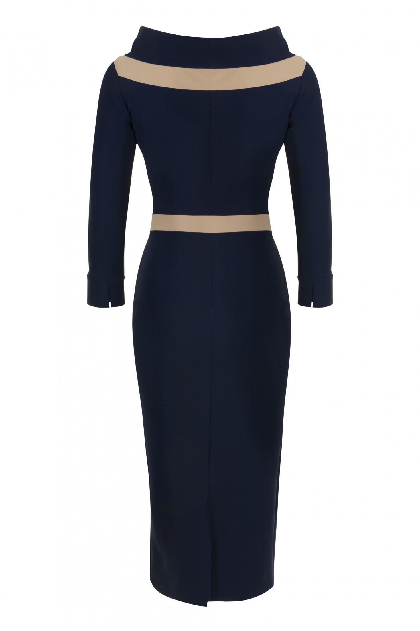 Ava Contrast Detail Dress