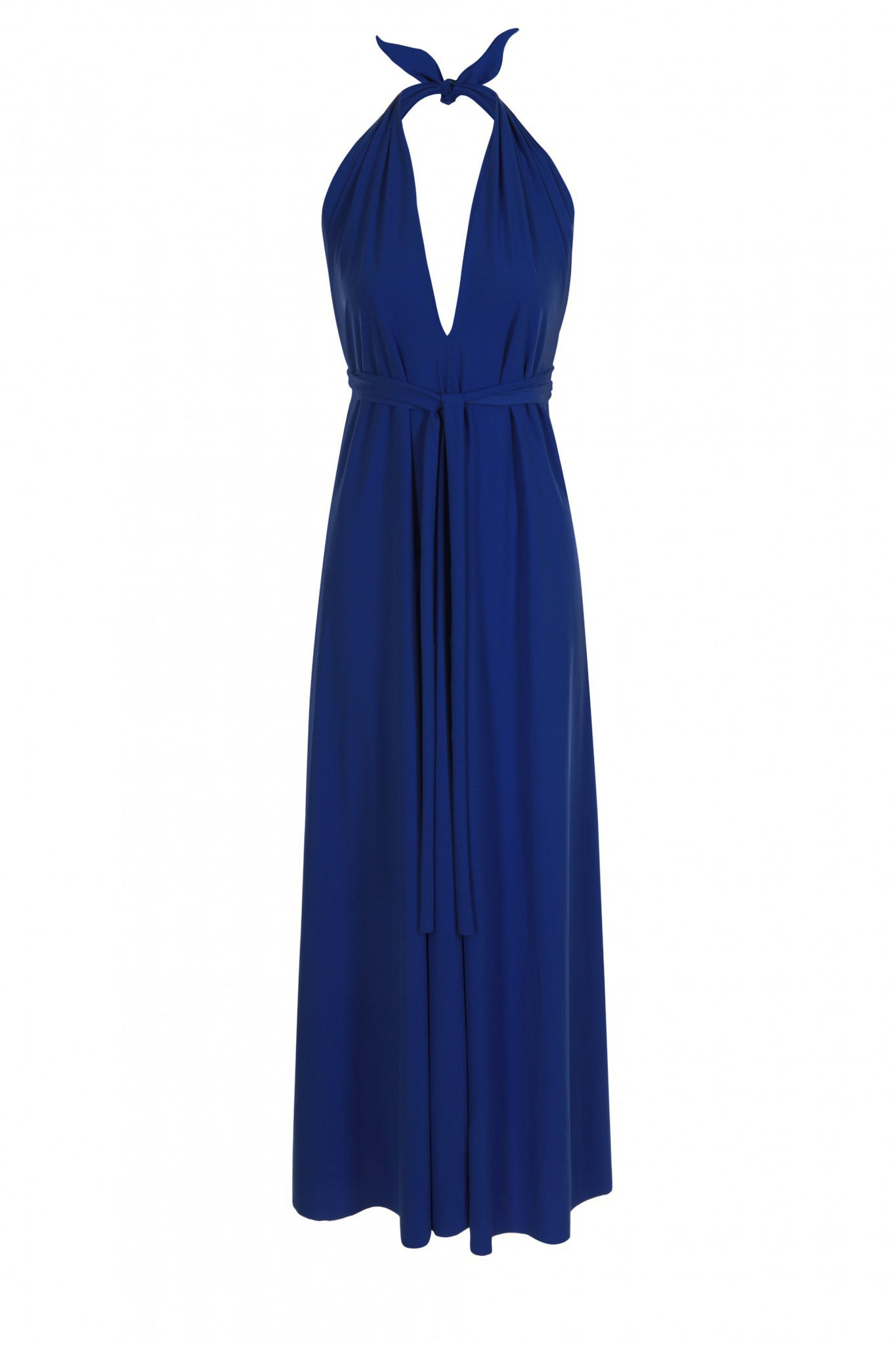 Lucy Halterneck Dress with Sashes