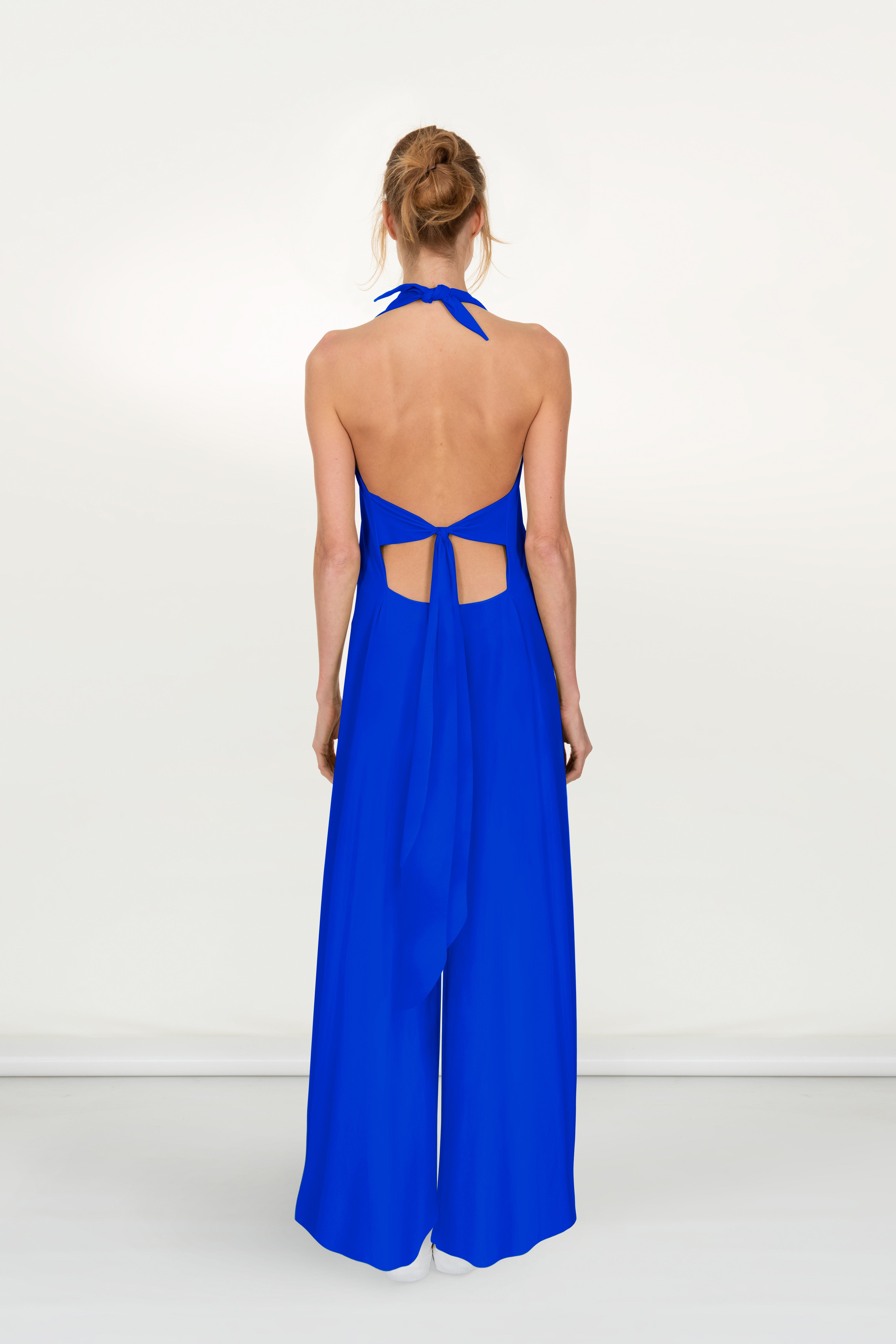 [NF]25SS★DEAR BACK HALTERNECK Bring The Heat Halter Open Back Abstract Mini Dress | Windsor