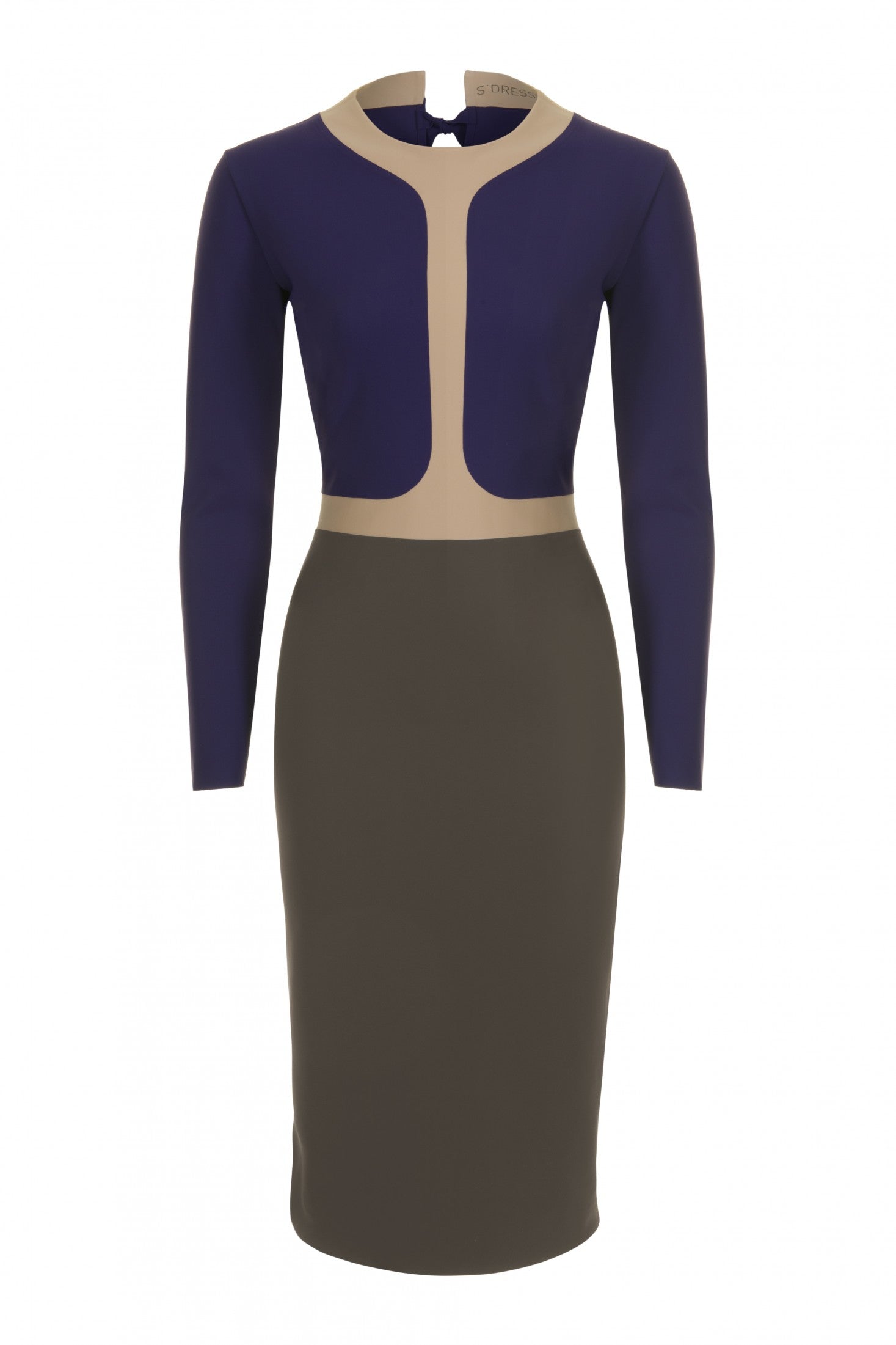 Anais Front Detail Sculpting Dress