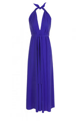 Lucy Halterneck Dress with Sashes