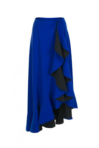 Stellaria Reversible Skirt Cape Dress